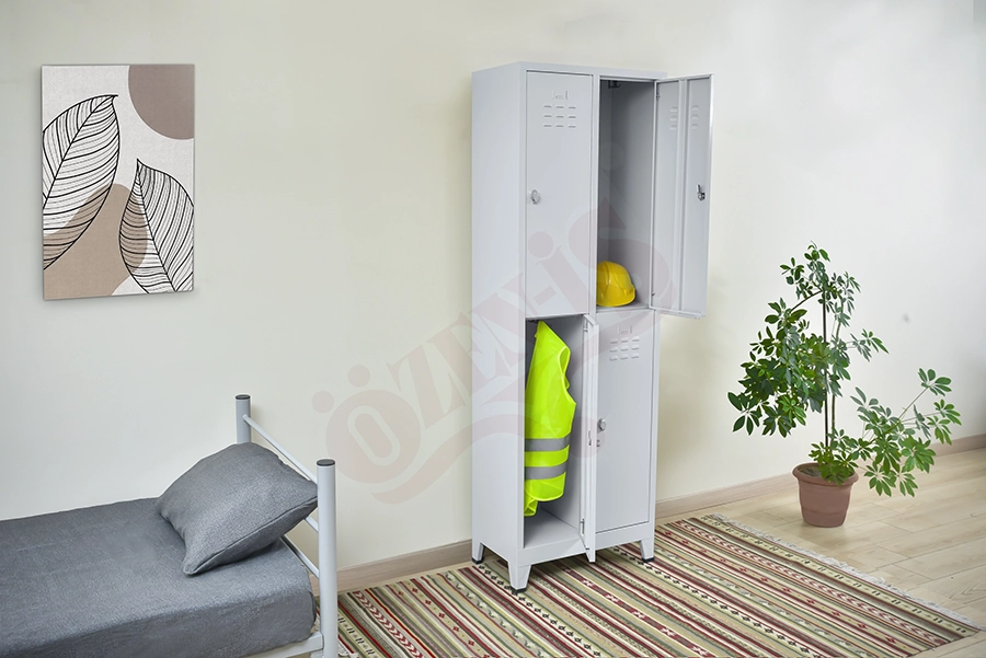 4 Lü Metal Soyunma Dolabı